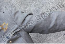 Arm Head Man Casual Jacket Athletic Average Street photo references